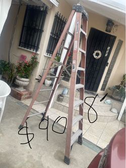 Excellent condition, 8 feet and more sizes available fiberglass Ladders