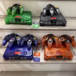 Nintendo 64 Funtastic Consoles