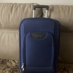 Calvin Klein Carry-On Suitcase Calvin Klein, Suitcase, Blue Medium Size, Carry-On, Luggage Suitcase