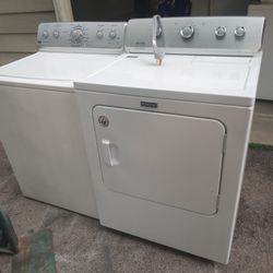 Maytag Washer And Dryer Works Excellent 