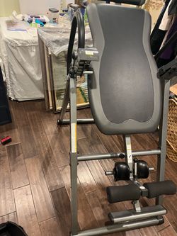 Inversion Table with Padded Backrest