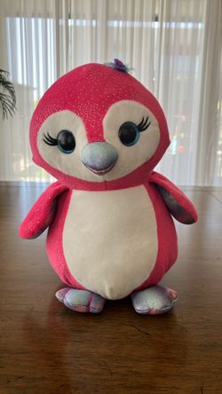 Hot Pink Plush Penguin – First & Main (No. 8375)
