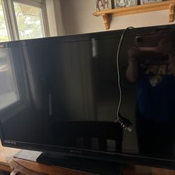 Free  40 inch flat screen