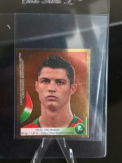 Cristiano Ronaldo(X4) Panini Sticker Card Portugal 2010 WC