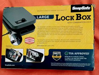 Large Lock Box SnapSafe