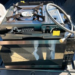 Camping Stove Brand New In Case  Needs Propane Bottle