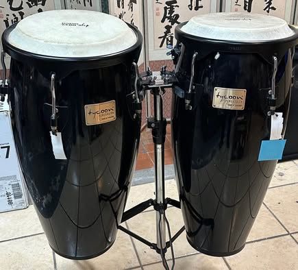 Tycoon Percussion 10 & 11 Supremo Conga Set w/Stand