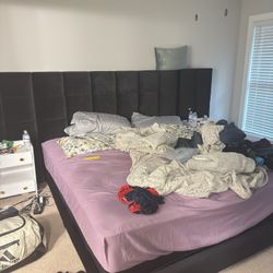 Bed frame mattress 