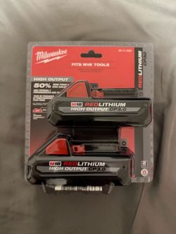Milwaukee M18 3.0ah 2-Pack Batteries