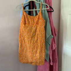 Wild Fable Orange Summer Dress