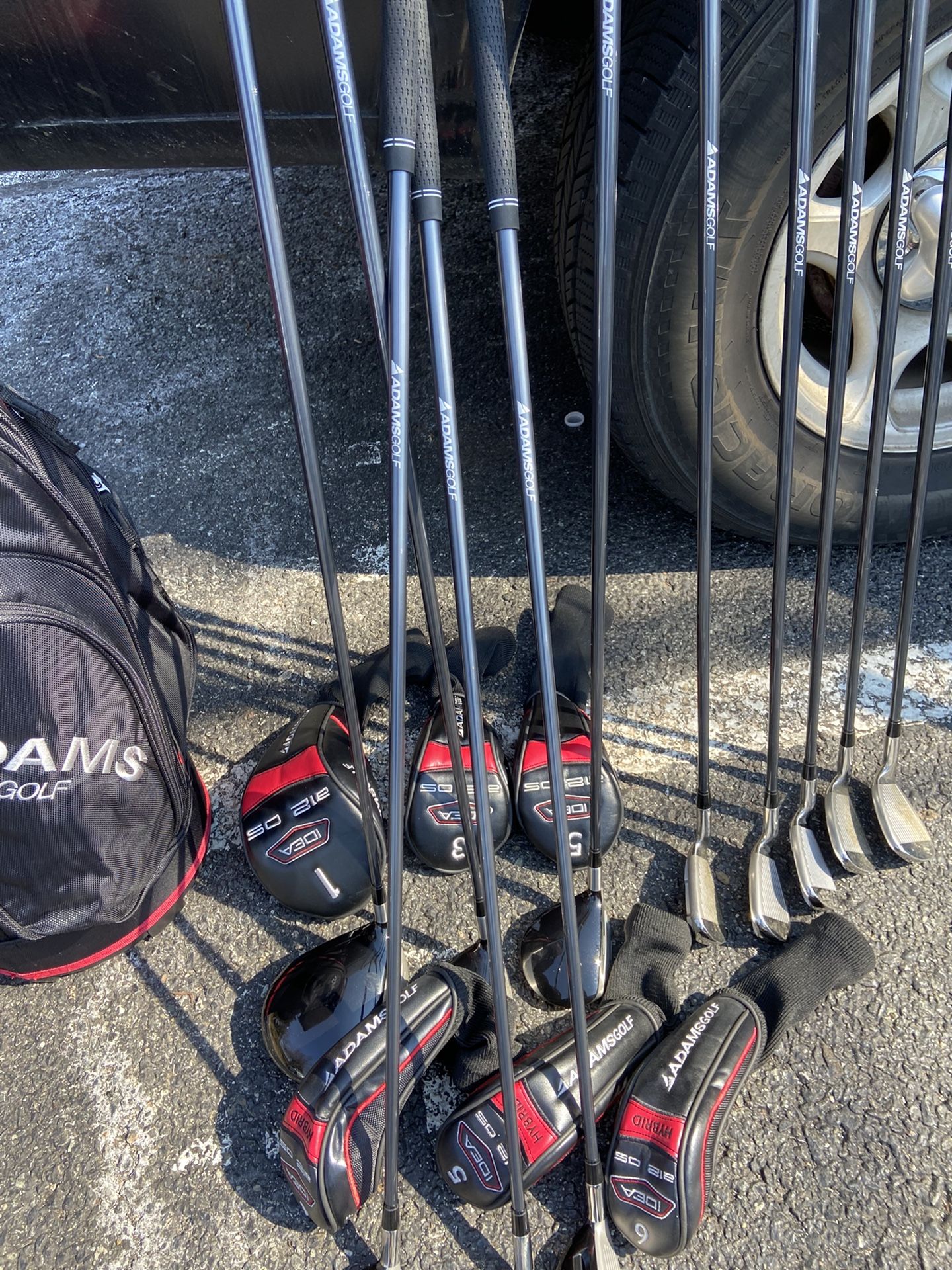 Adams golf Clubs With Bag  