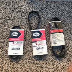 New Automotive Belts