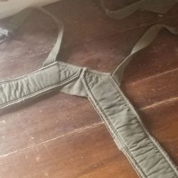 Vintage US Army World War II In Vietnam Shoulder Straps For a Wrapp Set Canteen Belt