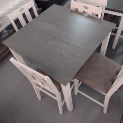 Counter Height 5pcs Dining Set 