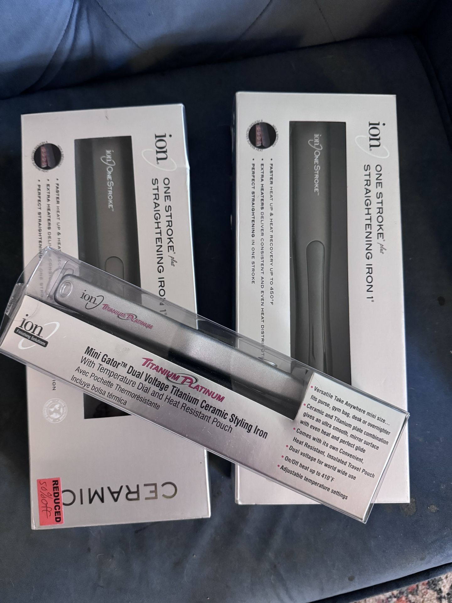 3 ION hair Straighteners