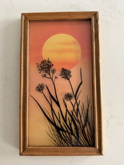 Vintage 1970s Virgil Thrasher wall art