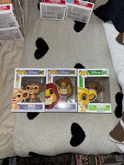 Funko Pop Disney Lion King Set of 3