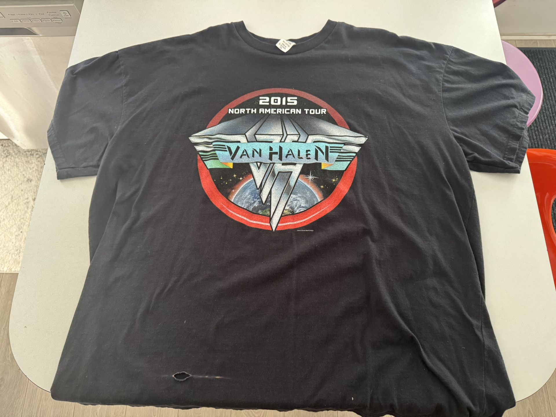 2015 Original Van Halen Concert T-Shirt