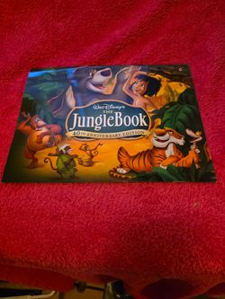 Disney Store Exclusive The Jungle Book 40th Anniversary Lithograph Set (4 Prints)