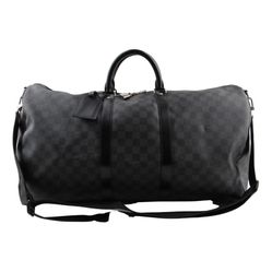 Louis Vuitton Damier Graphite Keepall 55 Bandouliere