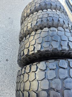 4 used tires Lt37x12.50r17 IronMan All Country MT $330.00