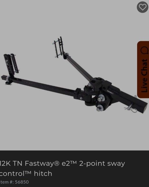 Fastway E-2 Hitch 12k Trunnion