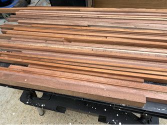 40 pieces of black walnut lumber