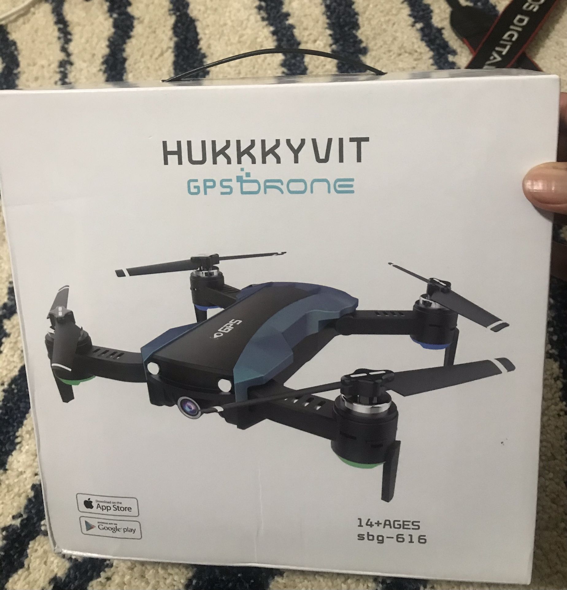 hukkkyvit foldable gps drone