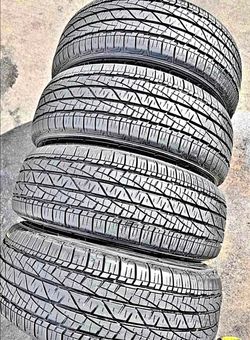 245 60 18 Bridgestone tires Con 80% de Vida Las 4