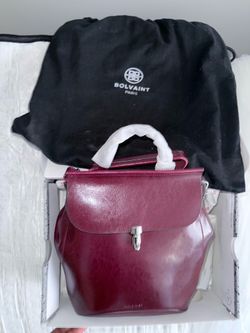 BOLVAINT Paris Burgundy Backpack