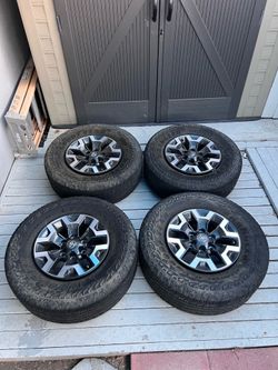 OEM 2023 Tacoma TRD Off Road Wheels Tires