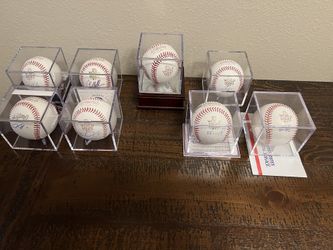 Astros World Series Baseballs