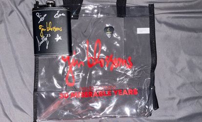 Gin Blossoms VIP Merchandise Very Rare Autograph Flask