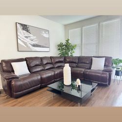 Leather Sofa Sectional Recliner For Sale 
