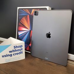 Apple IPad Pro 12.9in 5th Gen 128GB LTE + WIFI Brand New - $1 DOWN PAYMENT - NO CREDIT NEEDED