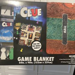 Clue Game Blanket