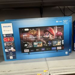 50” Philips Smart 4k LED Uhd Tv 