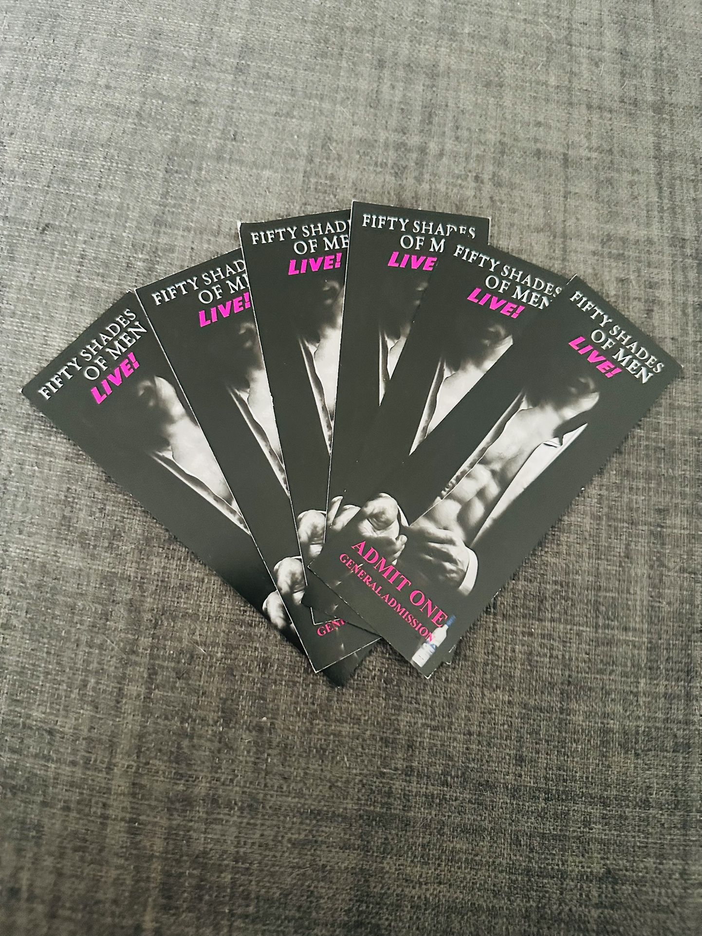 Fifty Shades Of Men Tickets