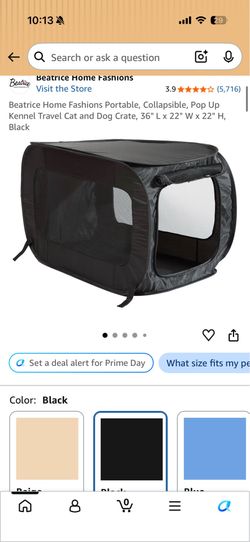 Travel kennel dog