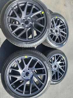 Brand new wheels rims tires tpms sensors TESLA MODEL 3