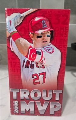 Mike Trout 2016 MVP Bobblehead in Box