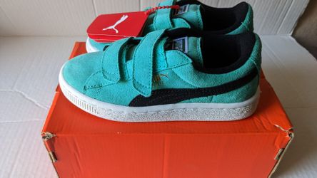 PUMA SMASH V2 SUEDE LITTLE KIDS SZ 11