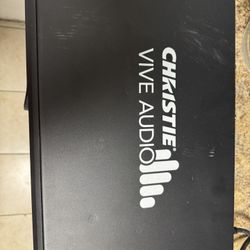 Christie CDA3 Vive Audio Professional 3000W Class D Power Amplifier (120V)