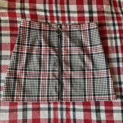 Plaid Skirt 