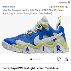 Nike Air Barrage Low