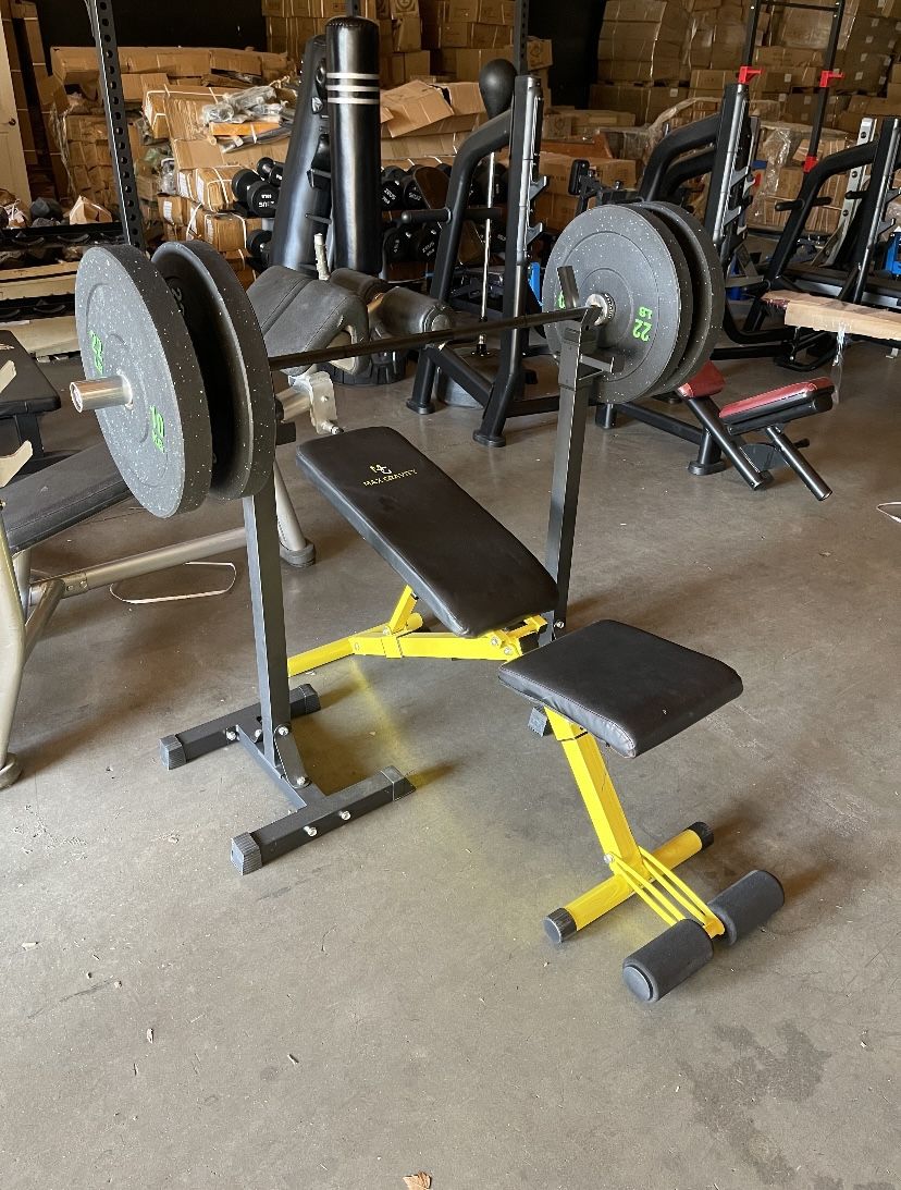 Brand New Bench Rack Combo