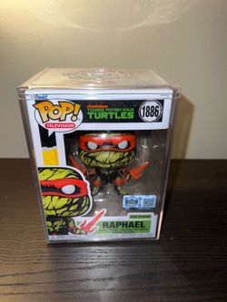 ROYALTY LIMITED DECO Raphael Funko Pops #1886 TMNT Teenage Mutant NInja Turtles