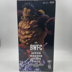 Banpresto One Piece World Figure Colosseum Monkey D. Luffy Gear 4 Anime Statue