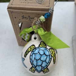 NEW IN BOX - Glory Haus Sea Turtle Ornament