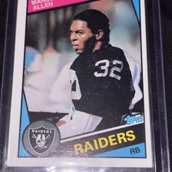 Topps Marcus Allen Raiders Football Card 